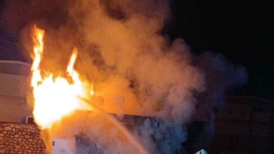 Elektrik trafosunda patlama