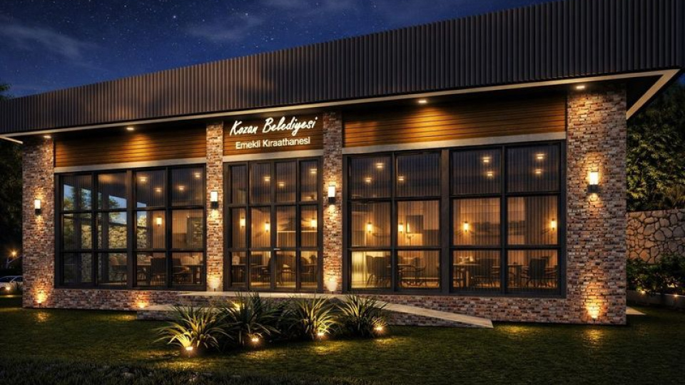 Kozan'da emeklilere özel "kıraathane"