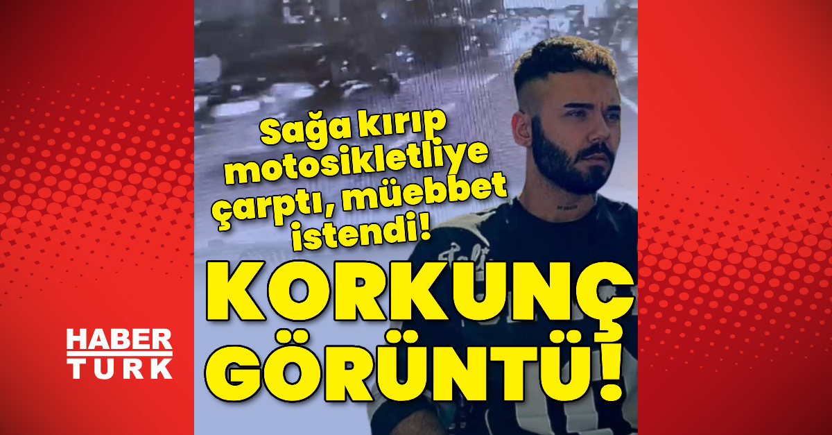 Motosikletliyle Karşı Dönüş Sonrası Çarpışma