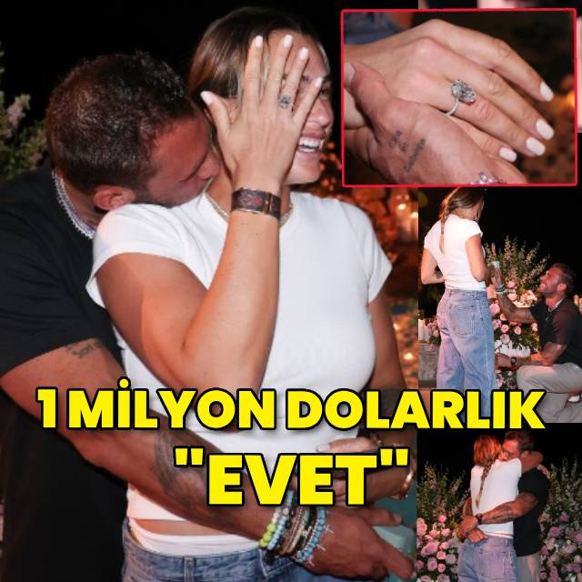 12 karatlık yüzüğü parmağına taktı