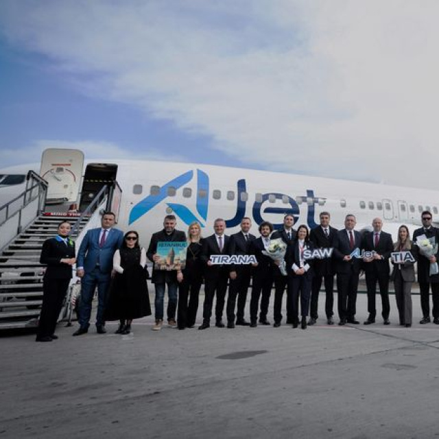 AJet, İstanbul ve Ankara'dan Tiran'a sefer başlattı
