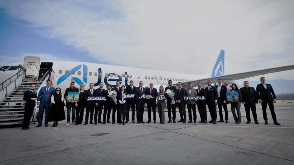 AJet, İstanbul ve Ankara'dan Tiran'a sefer başlattı