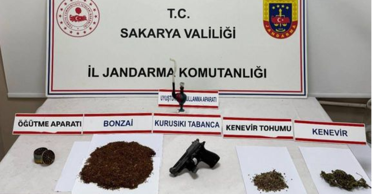 Sakarya'da Uyuşturucu Operasyonunda Yakalanan 2 Zanlı