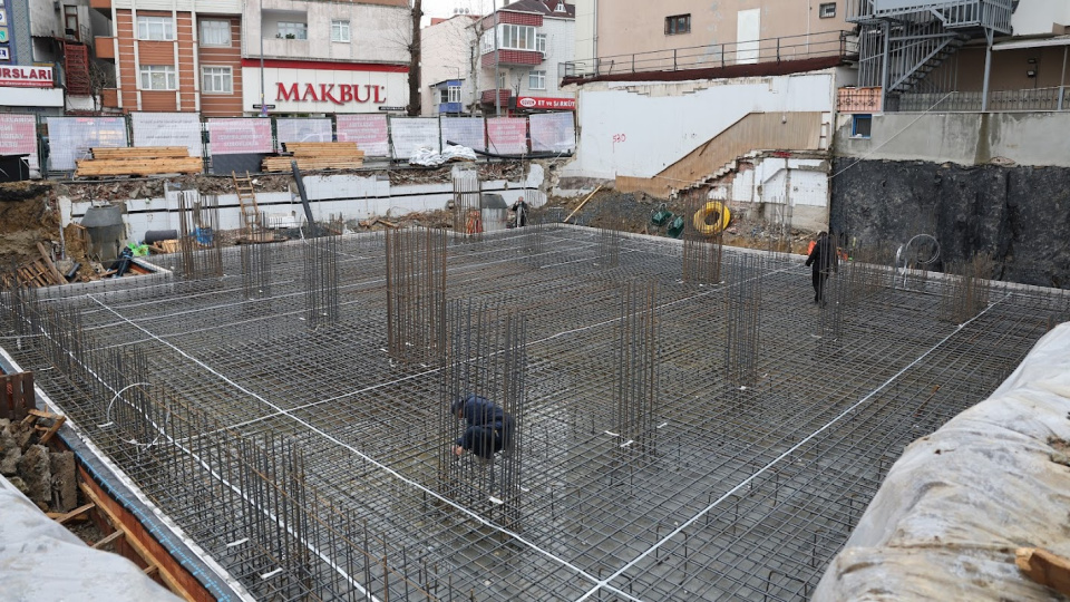 Bağcılar'daki Kuba Camii'nin temeli atıldı