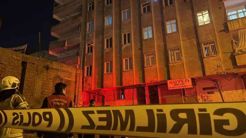 8 katlı bina tedbiren boşaltıldı