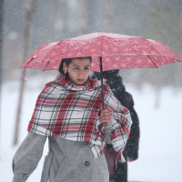2 bölge için sağanak, 2 bölge için kar uyarısı