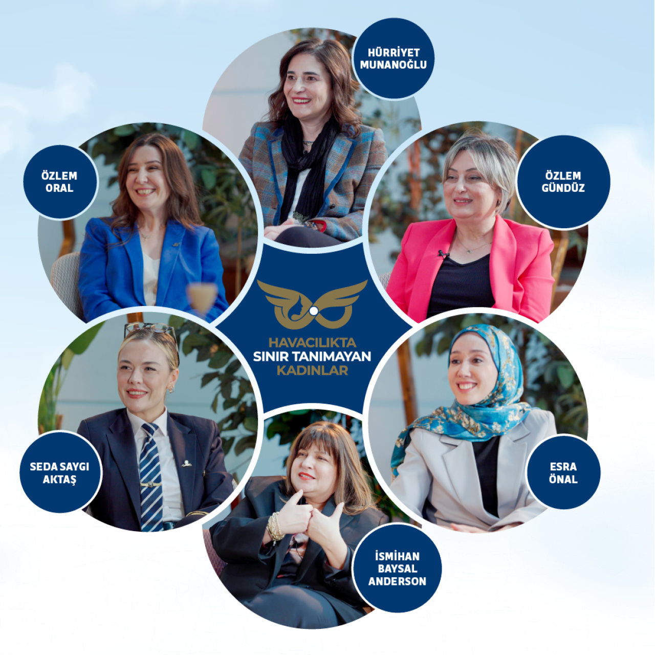 Kadınlar cam tavanları aşıyor: "Havacılıkta Sınır Tanımayan Kadınlar"