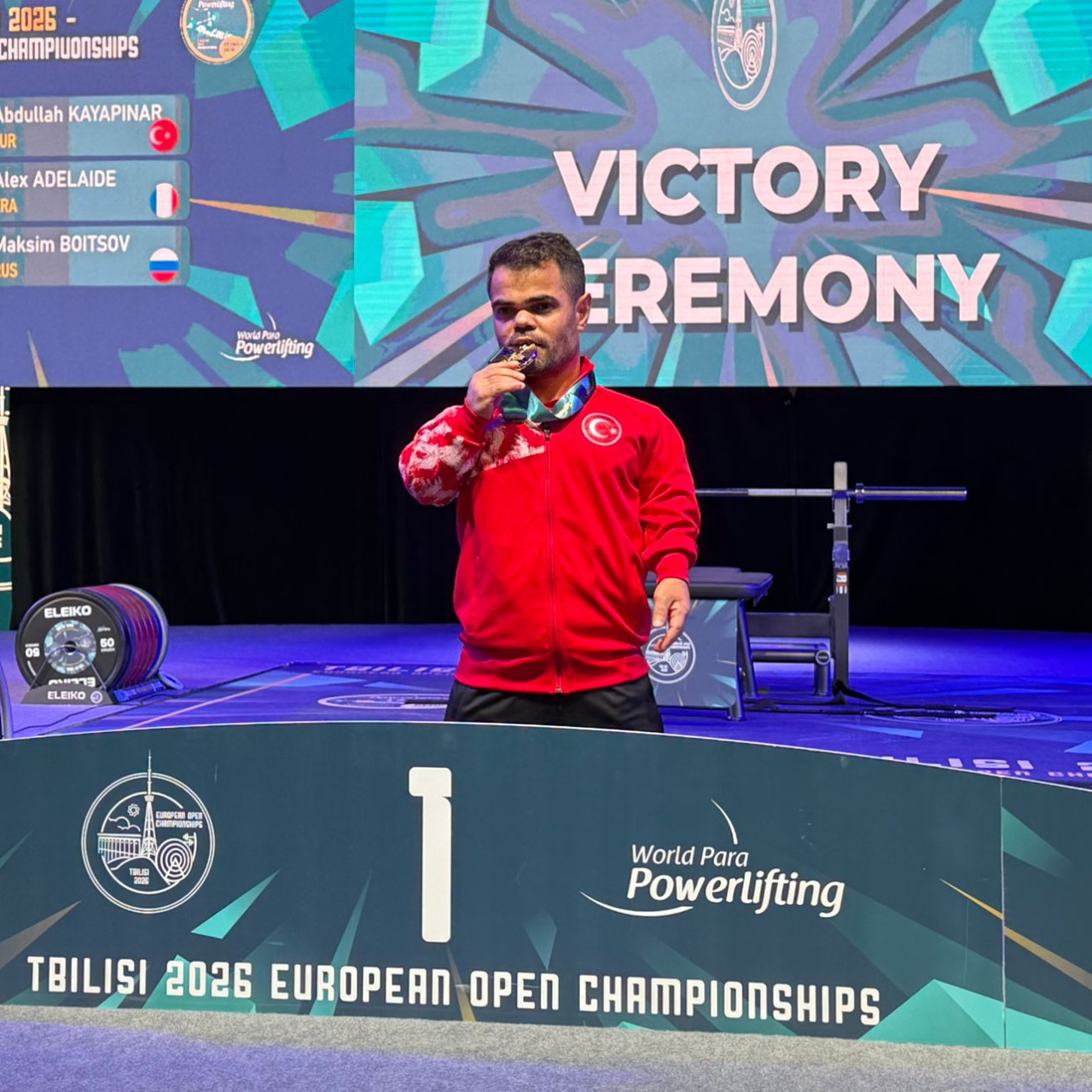 Abdullah Kayapınar Avrupa şampiyonu!