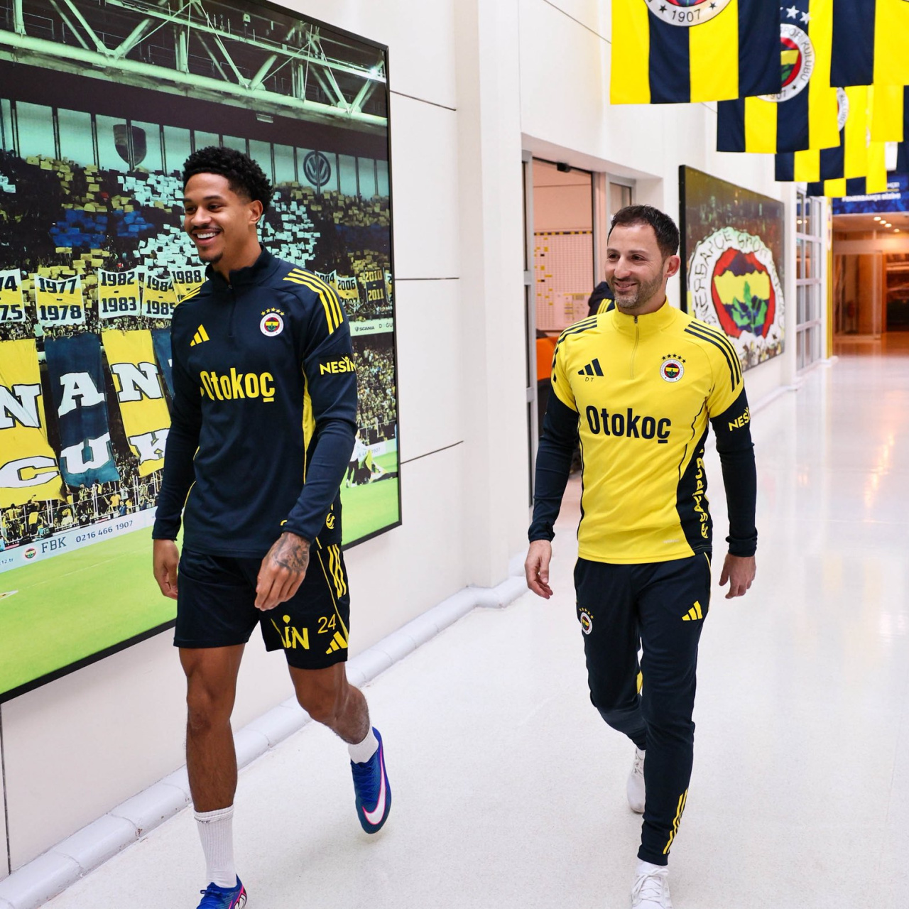 Tedesco antrenmanda yer aldı!