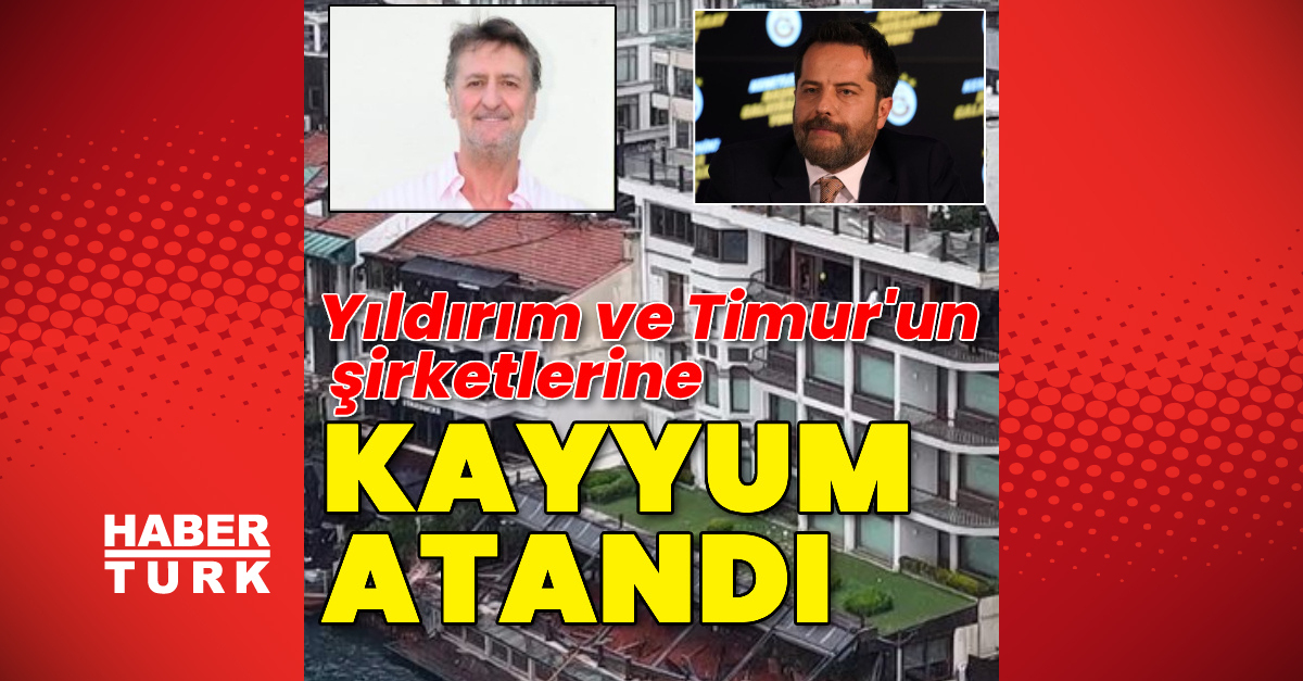 Bebek Otel sahibi Muzaffer Yıldırım'ın 6 şirketine kayyum atandı