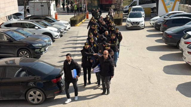 Lüks araçları parçalayıp satan 4 kişi tutuklandı