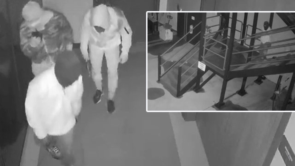 30 milyon TL'lik fabrika soygunu güvenlik kamerasında!