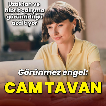 Kadınlar iş hayatında hala cam tavanla karşılaşıyor