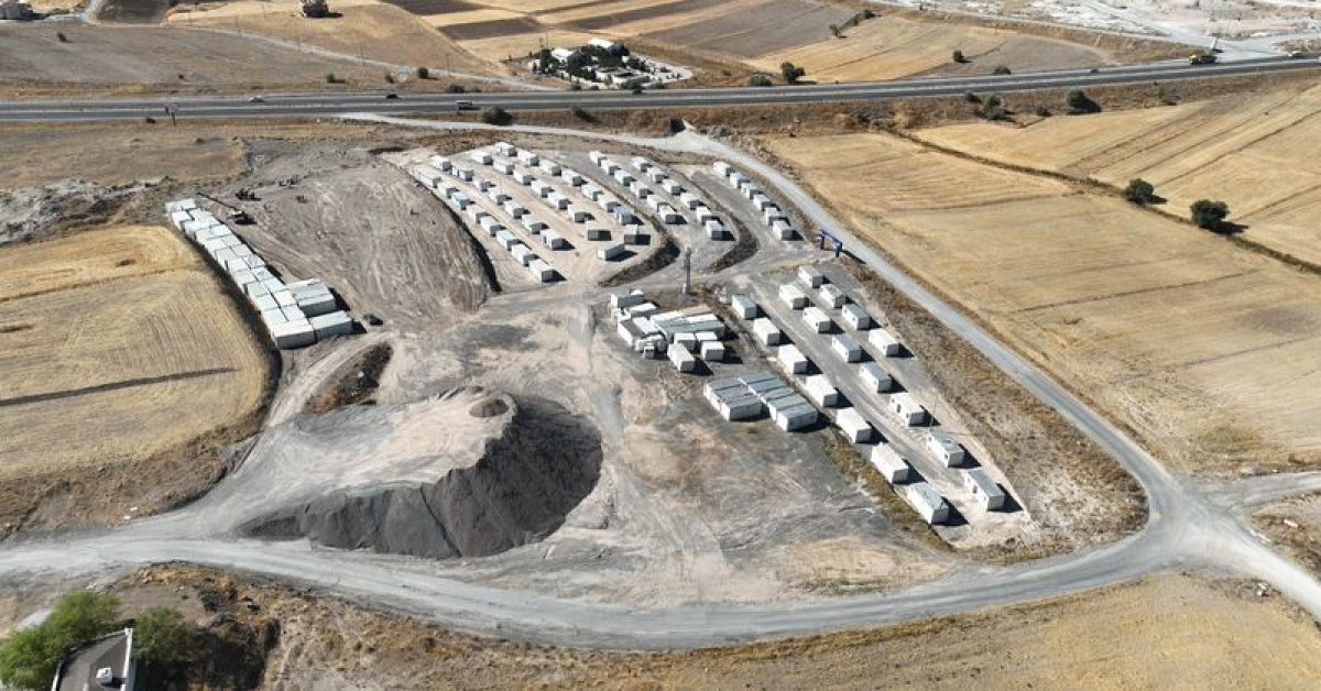 Talas'ta Konteyner Kenti Olası Afetler İçin Hazırlık Yapılıyor