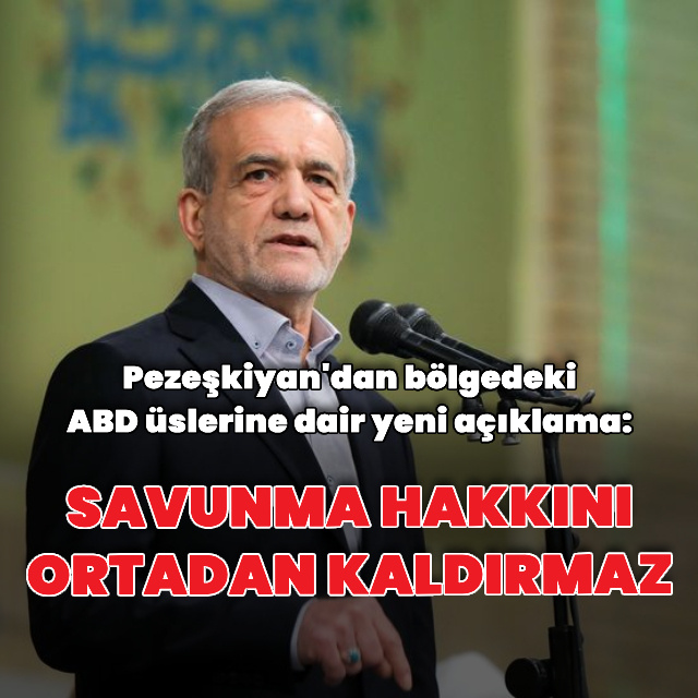 Pezeşkiyan: Savunma hakkını ortadan kaldırmaz