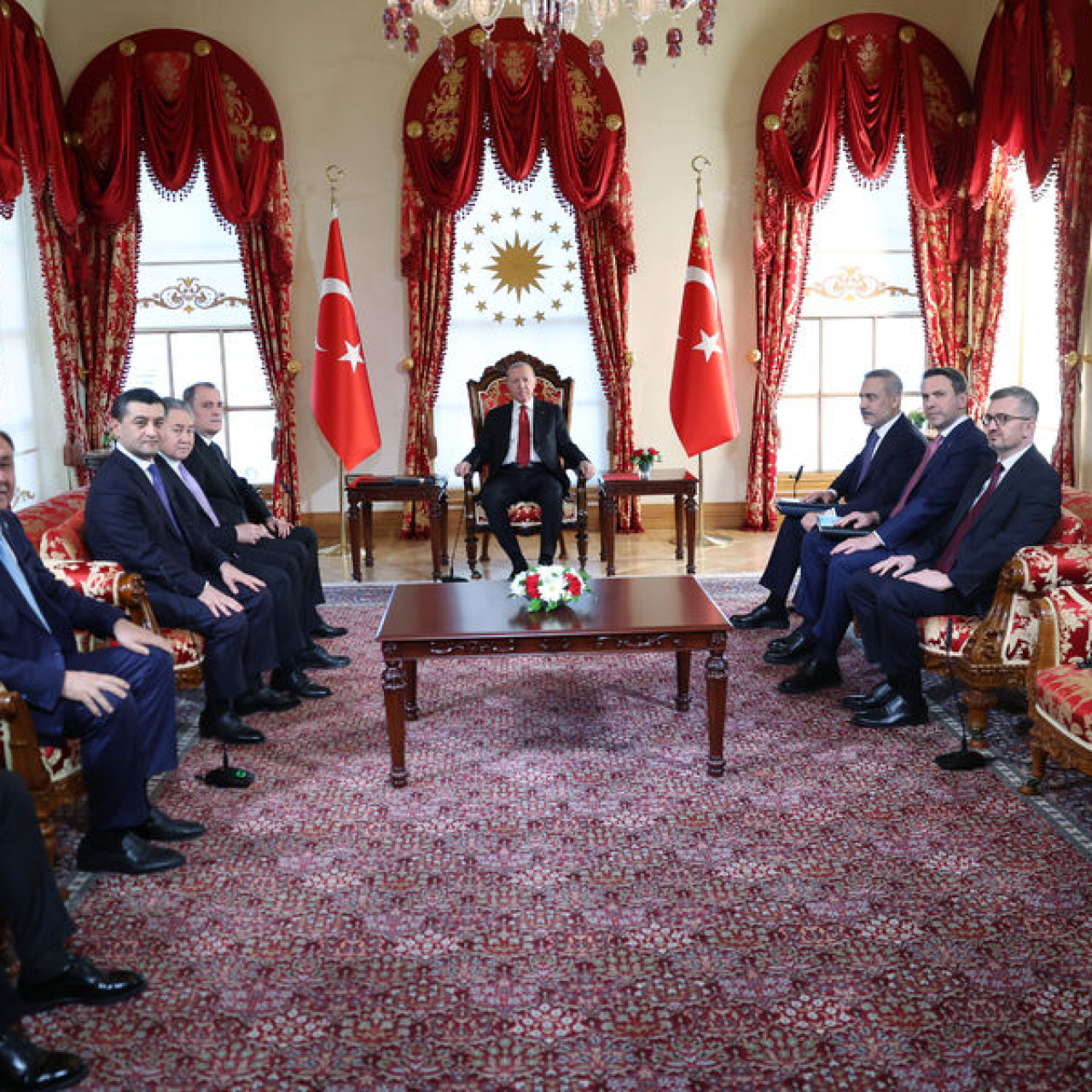 Türk Devletleri Teşkilatı heyetini kabul