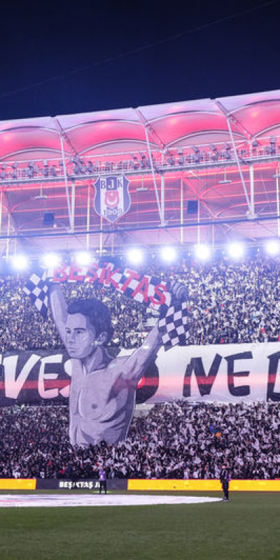 Beşiktaş'tan derbiye özel koreografi!