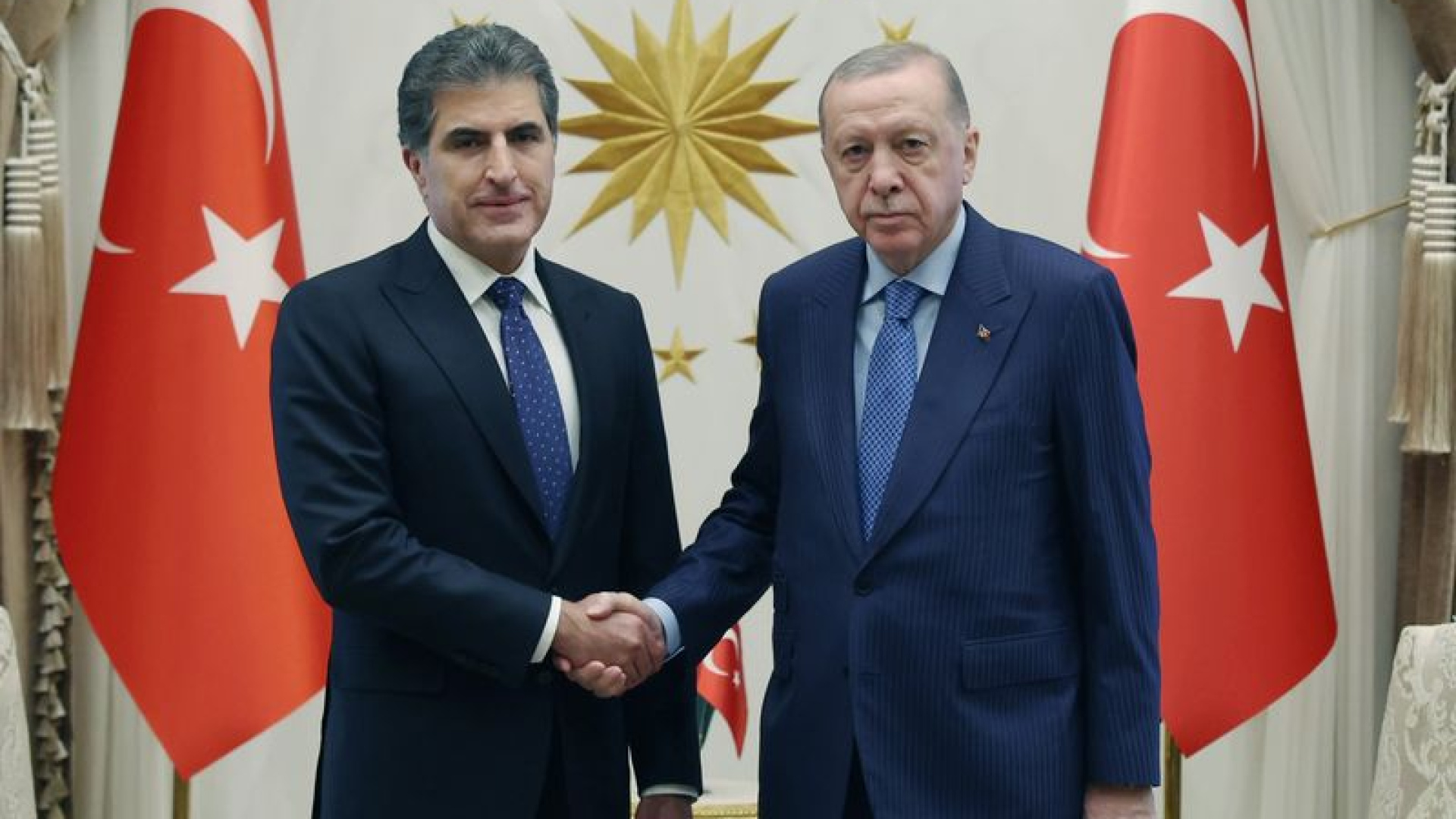 Cumhurbaşkanı Erdoğan, IKBY Başkanı Barzani ile Telefon Görüşmesi Gerçekleştirdi