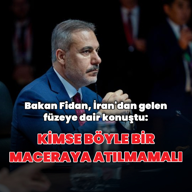 "Savaşın yayılmasını istemiyoruz."