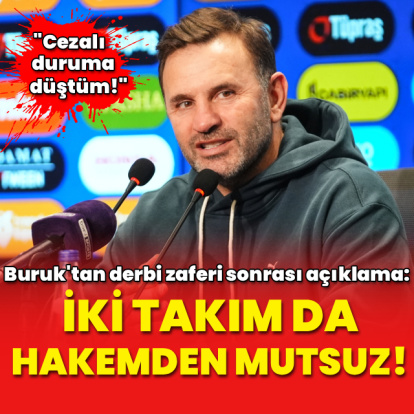 Okan Buruk'tan derbi zaferi sonrası açıklamalar! - HT Spor