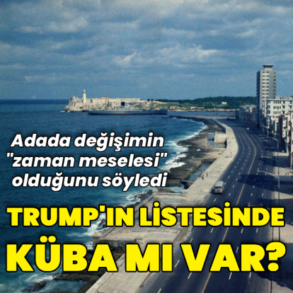 Trump'ın listesinde İran'dan sonra sırada Küba mı var?