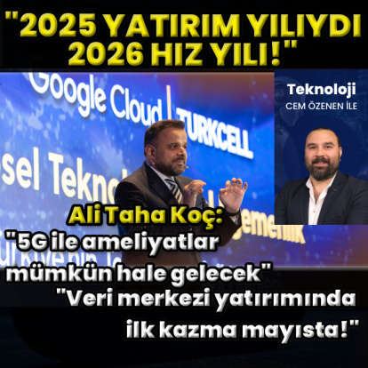 “Veri merkezi için ilk kazma mayısta vuruluyor”