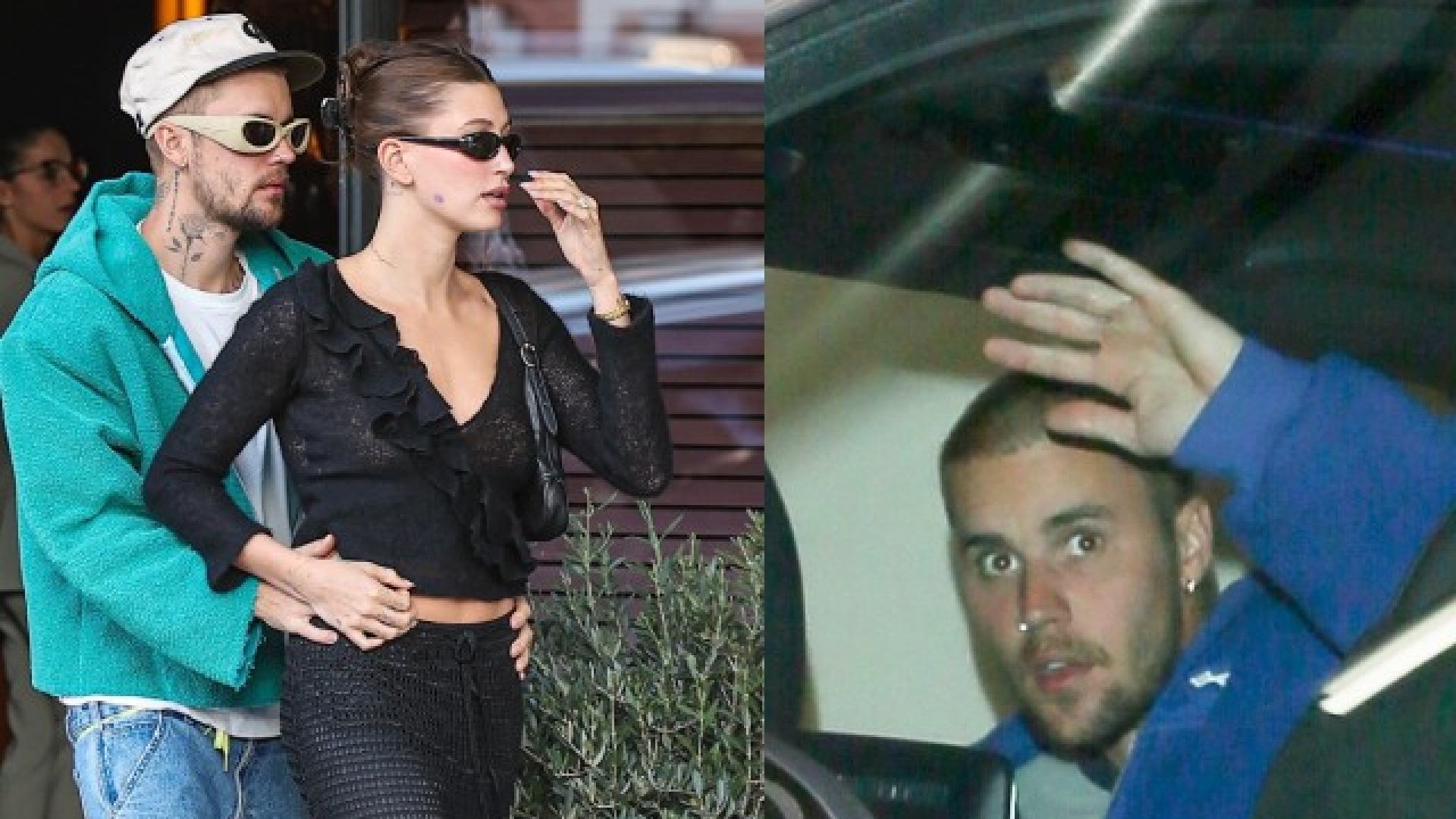 İki farklı Justin Bieber: Eşine sevgi gösterisinde bulundu, paparazzilere öfke kustu