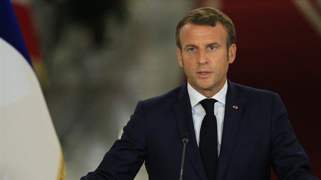 Macron, Pezeşkiyan ile görüştü