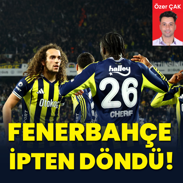 "Fenerbahçe ipten döndü!"