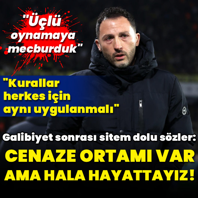 "Cenaze ortamı var ama hala hayattayız"