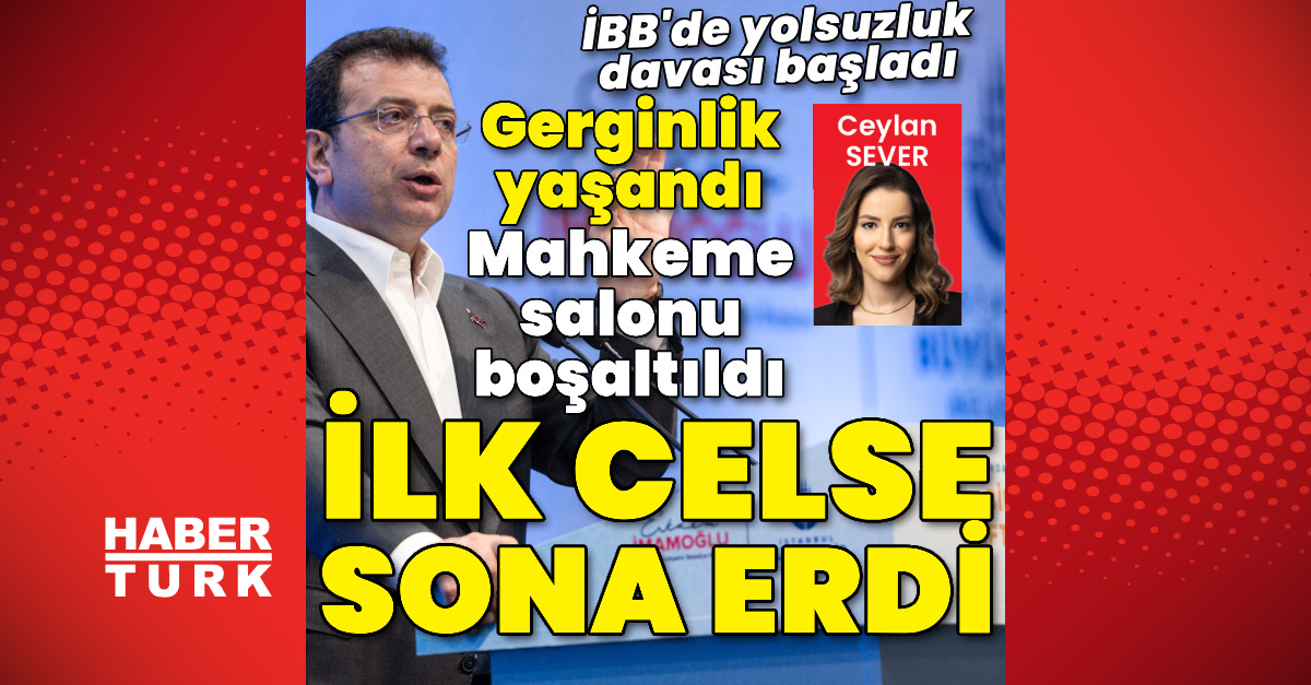 İBBA Başkanı Ekrem İmamoğlu Suç Örgütü Davası Başlıyor