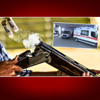 Oğlunu bıçaklayan kişiyi tüfekle öldürdü!