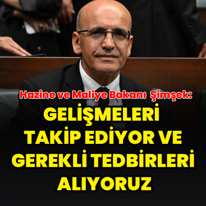 "Gerekli tedbirleri alıyoruz"