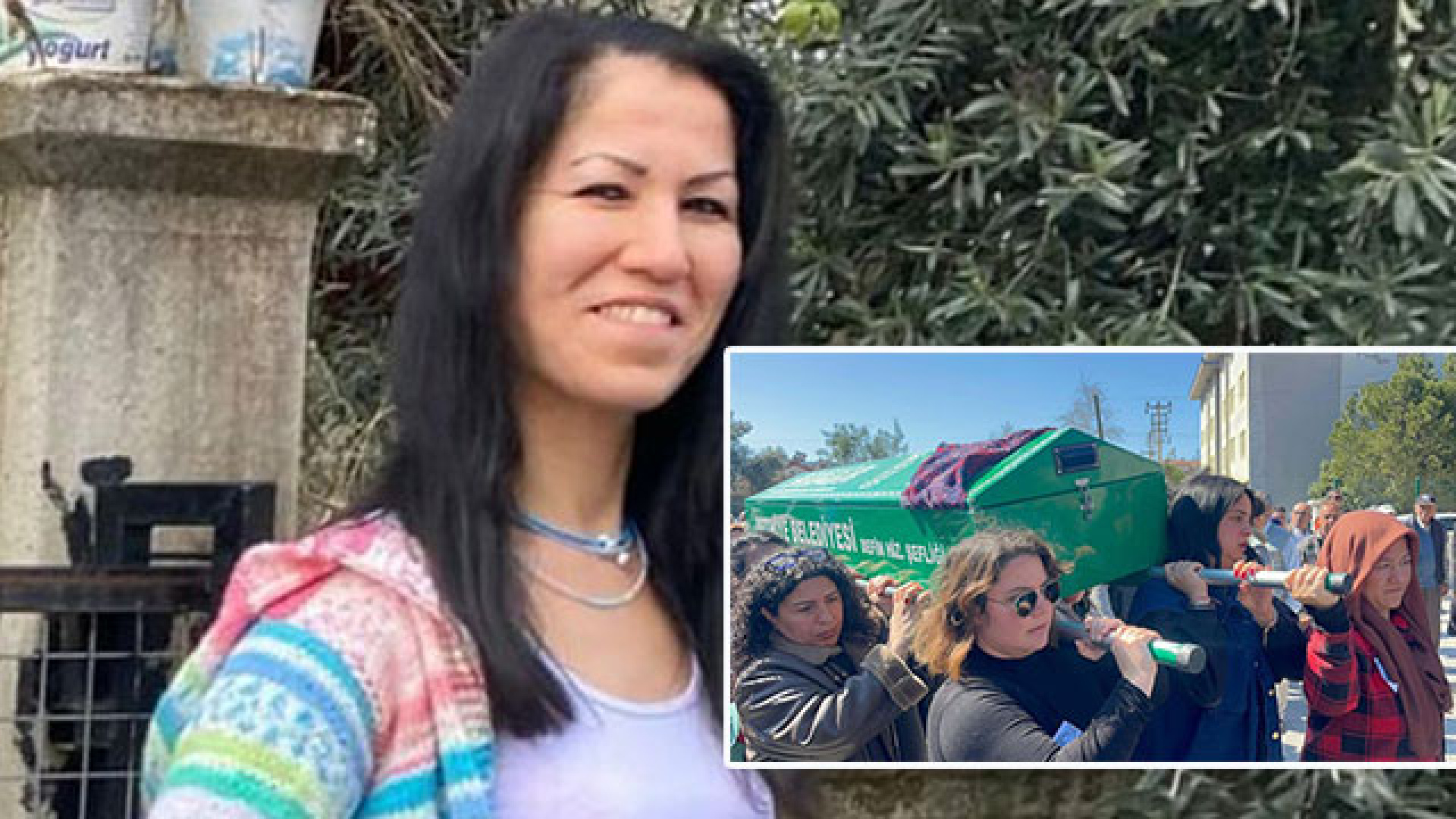 Muğla'da 8 Mart'ta Katledilen Sermin Bacak Gözyaşlarıyla Toprağa Verildi