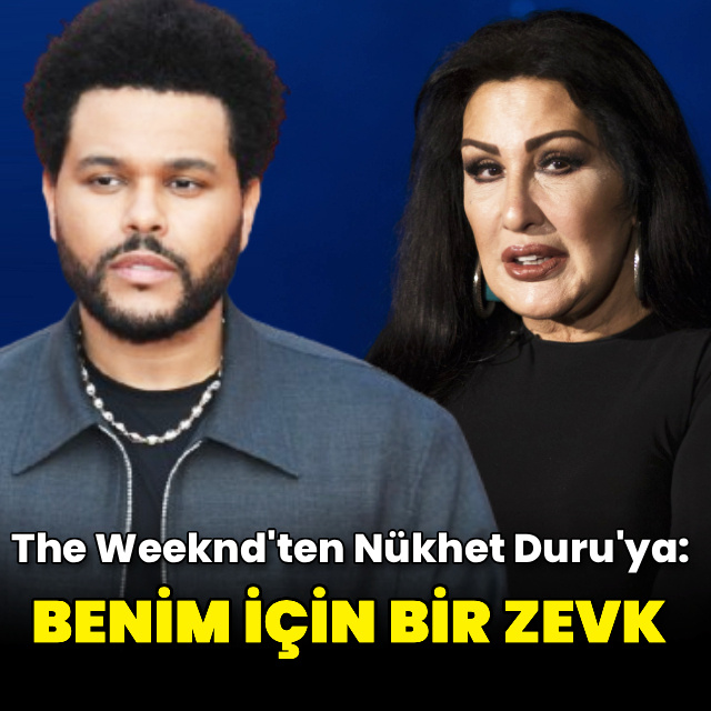 "Benim için bir zevk"