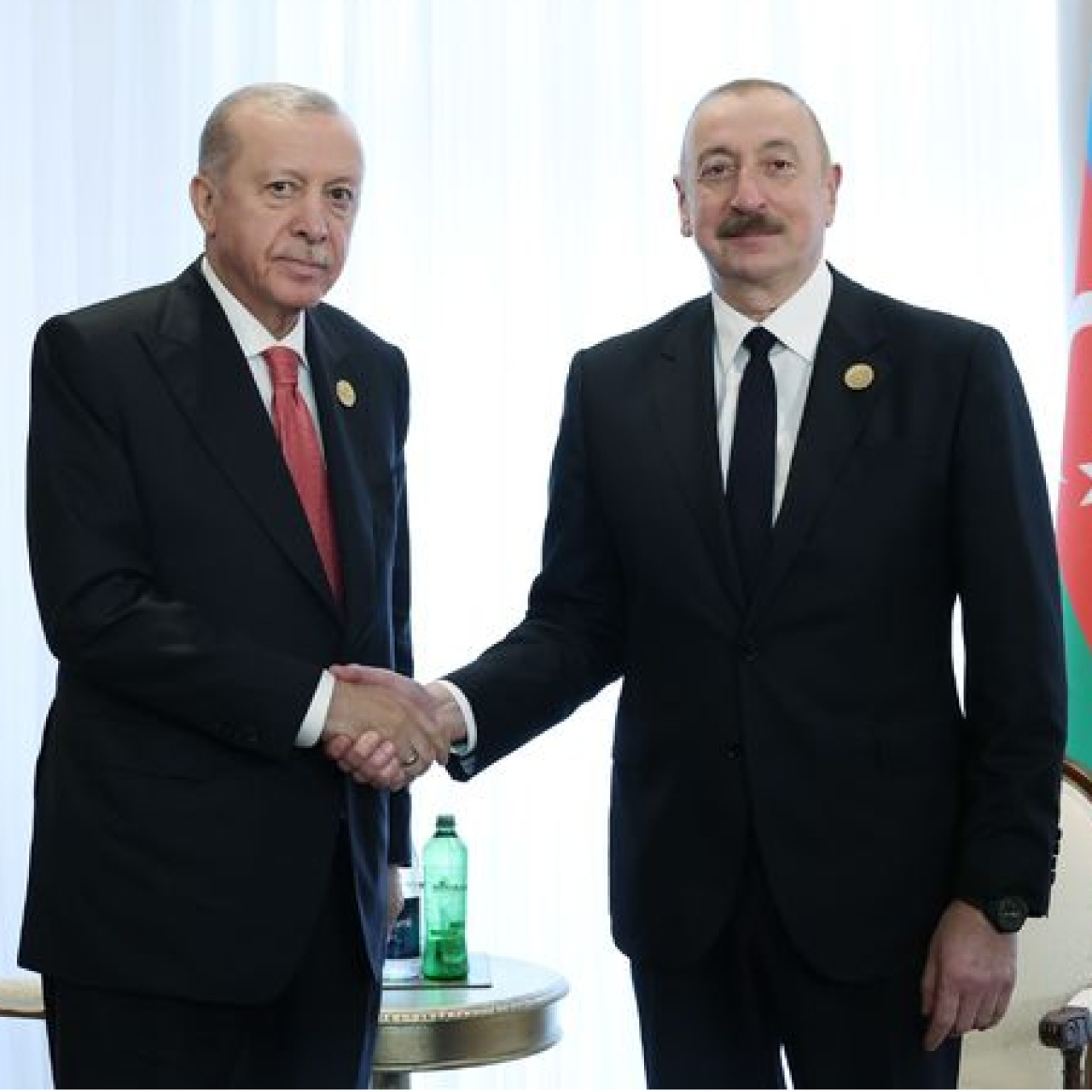 Cumhurbaşkanı Erdoğan, Aliyev ile görüştü