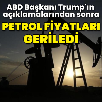 Brent petrolün varil fiyatı geriledi