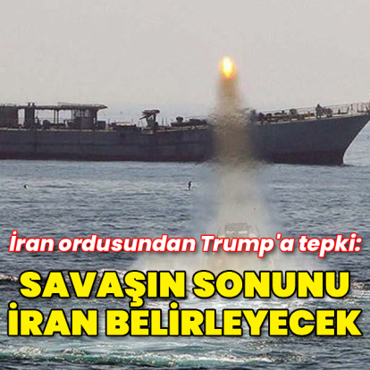 İran ordusundan Trump'a sert tepki