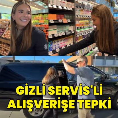 Gizli Servis'li alışveriş tepki çekti