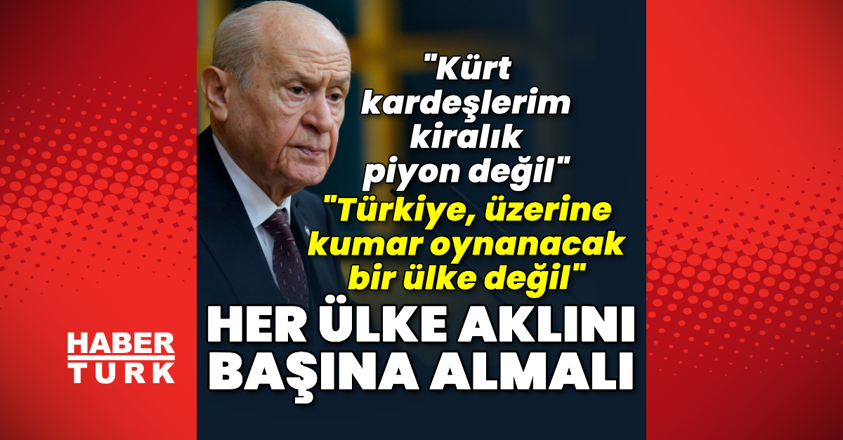 MHP Lideri Bahçeli: Bölge Tehlikeleri ve İstiklal Marşı