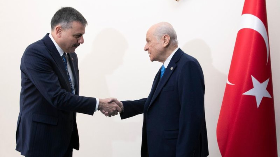 İçişleri Bakanı'ndan Bahçeli'ye ziyaret