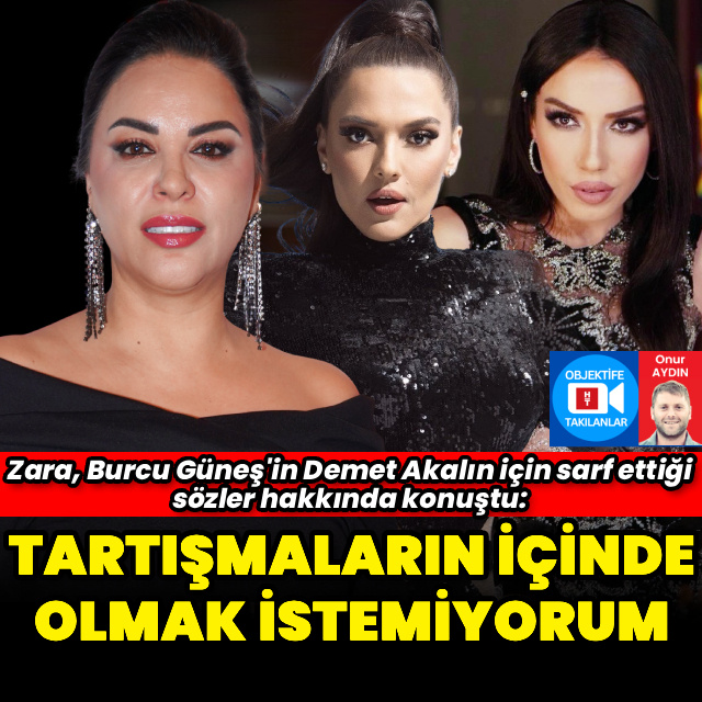 "Tartışmaların içinde olmak istemem"