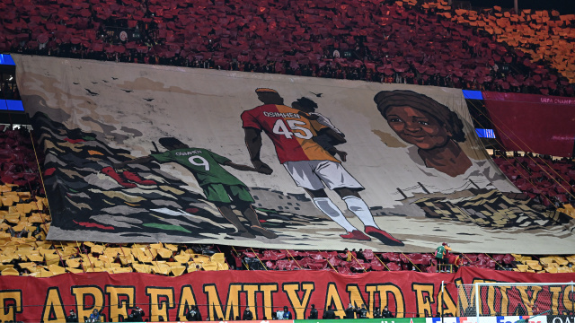 Galatasaray'dan Osimhen'e özel koreografi!