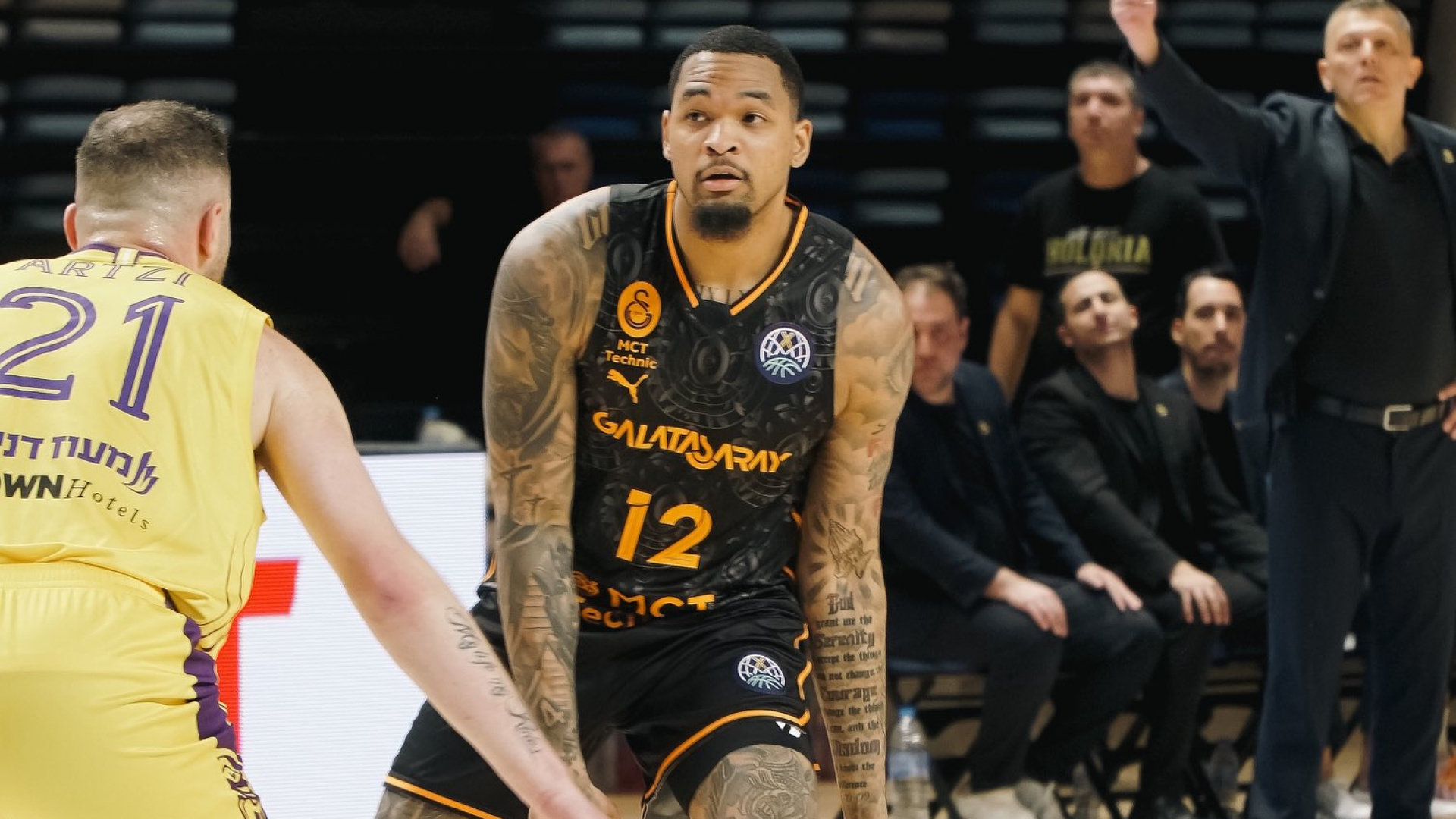 Galatasaray MCT Technic, Hapoel Netanel Holon'u Deplasmanda 87-74 Yendi