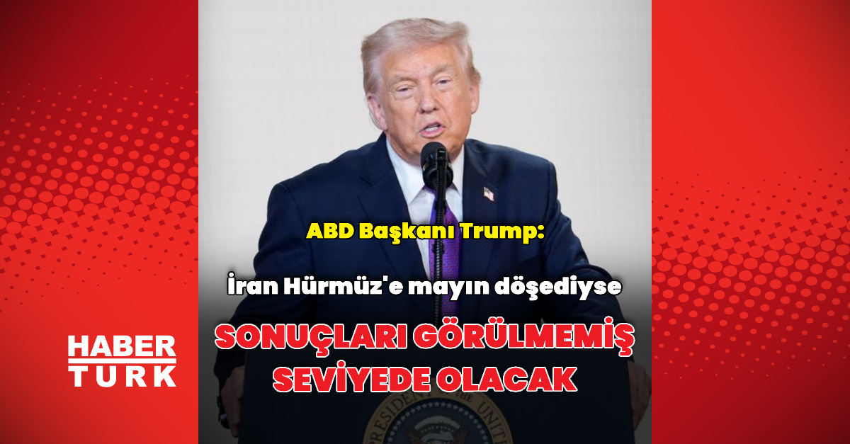 Trump Hürmüz Boğazında Güvence Verdi