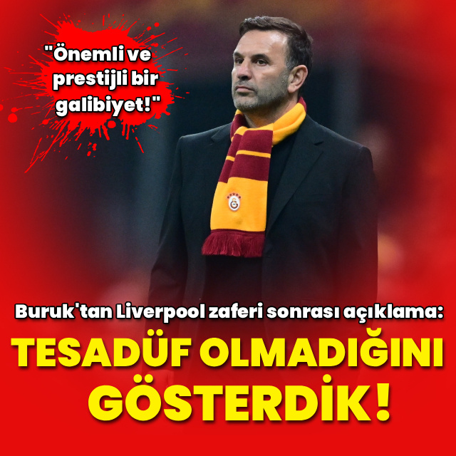 "İlk galibiyetin tesadüf olmadığını gösterdik!"