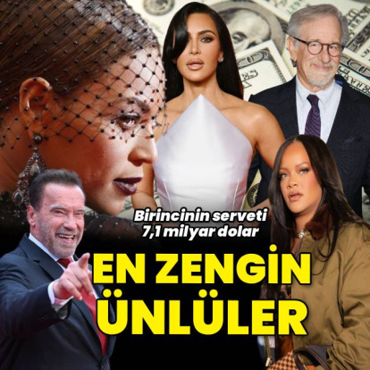 En zengin ünlüler belli oldu
