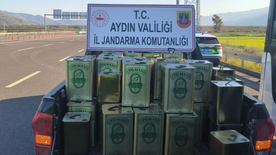 1 milyon TL değerinde taklit zeytinyağı ele geçirildi