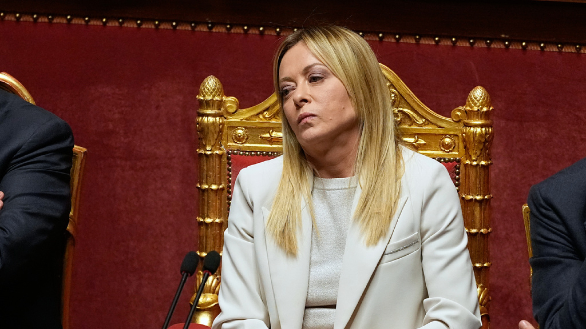 İtalya Başbakanı Meloni'nin bakışları dikkat çekti | Dış Haberler