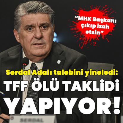 "TFF ölü taklidi yapıyor!"